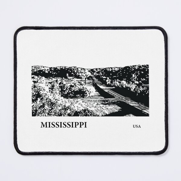 Item preview, Mississippi USA designed and sold by Lakeric Cityscapes.