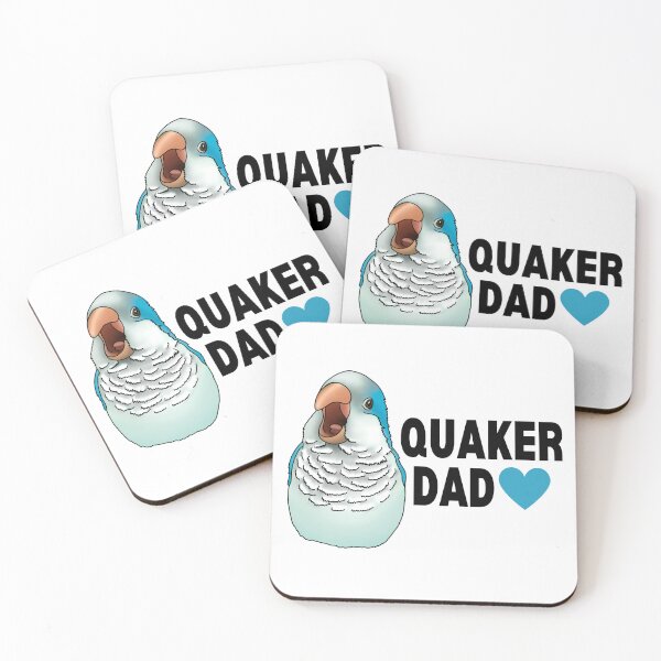 Item preview, Screaming Blue Quaker "Quaker Dad" designed and sold by LittleBeaksArt.