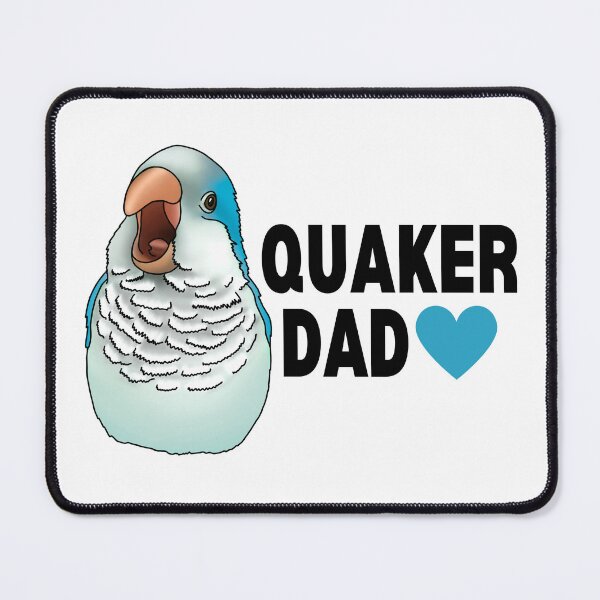 Item preview, Screaming Blue Quaker "Quaker Dad" designed and sold by LittleBeaksArt.