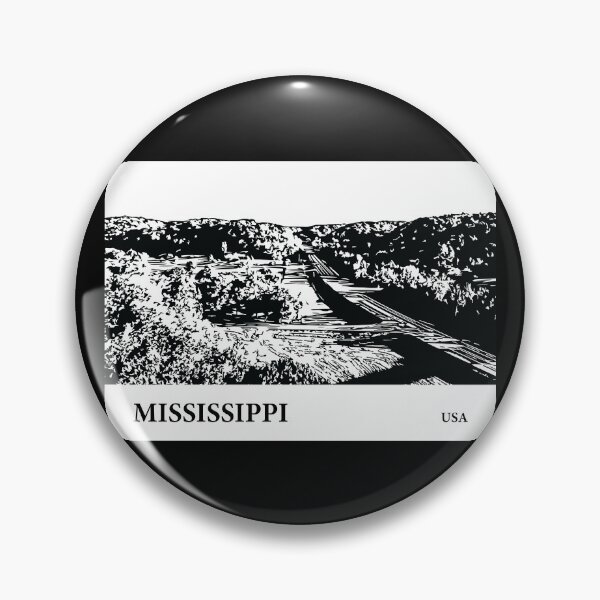 Item preview, Mississippi USA designed and sold by Lakeric Cityscapes.