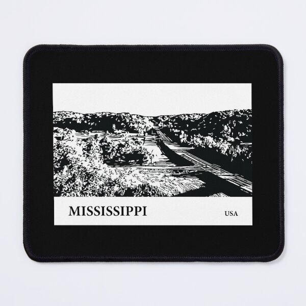 Item preview, Mississippi USA designed and sold by Lakeric Cityscapes.
