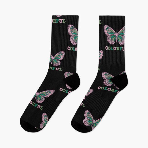Item preview, Colorful purple green butterfly  designed and sold by Fransyn.