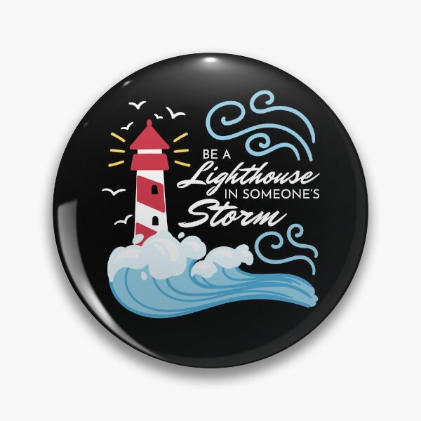 Item preview, Be A Lighthouse Lighthouse designed and sold by MooonTees.