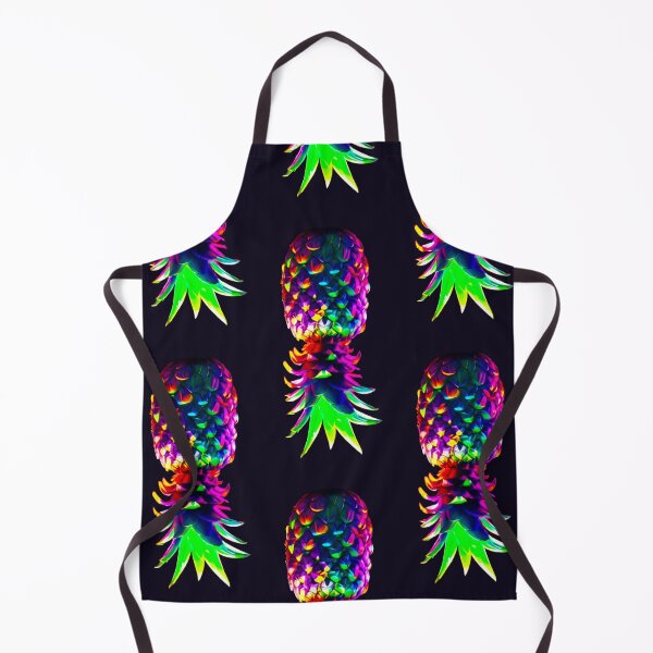 Item preview, Upside Down Green & Blue Colorful Glowing Pineapple Pattern | IYKYK Lifestyle designed and sold by JLEmporium.