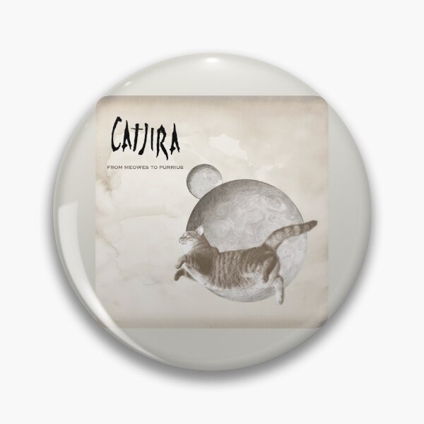 Item preview, Gojira Catjira From Mars To Sirius Funny Cat  designed and sold by catsandmetal666.