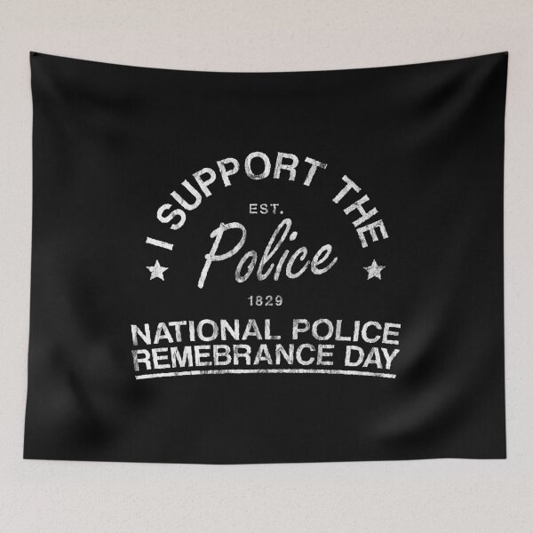 Item preview, I Support The Police T-Shirt National Police Remebrance Day designed and sold by SusurrationStud.
