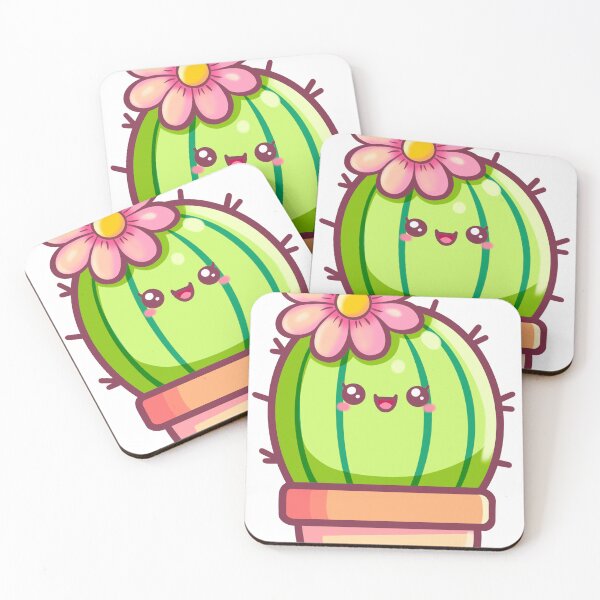Item preview, Kawaii Cactus designed and sold by Sticker Sheep.