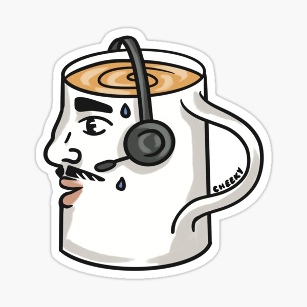 Mr Coffee Sticker