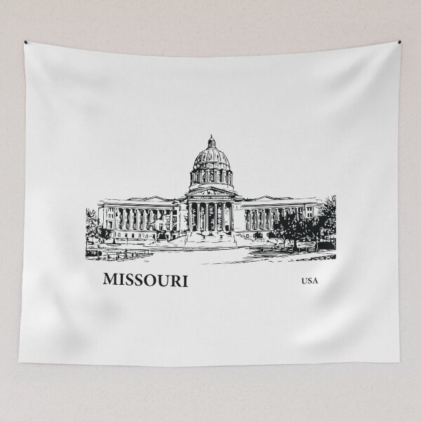 Item preview, Missouri State USA designed and sold by Lakeric Cityscapes.