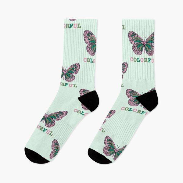 Item preview, Colorful purple green butterfly  designed and sold by Fransyn.