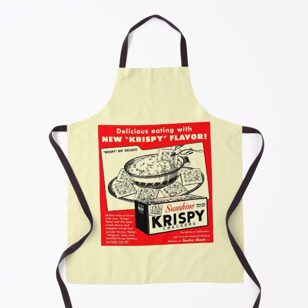 Item preview, KRISPY CRACKERS - advert designed and sold by ThrowbackAds.