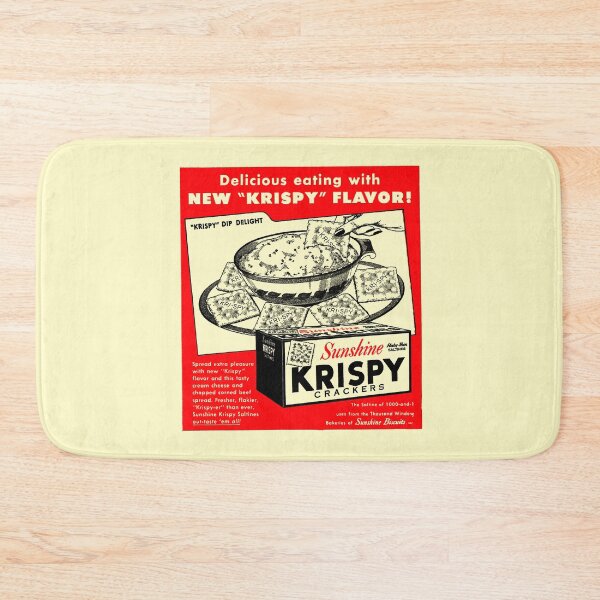 Item preview, KRISPY CRACKERS - advert designed and sold by ThrowbackAds.