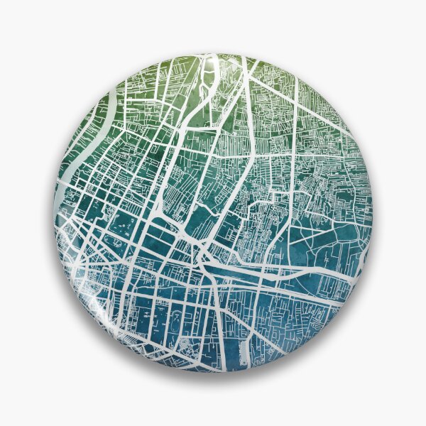 Item preview, Bangkok Thailand City Map designed and sold by ArtPrints.