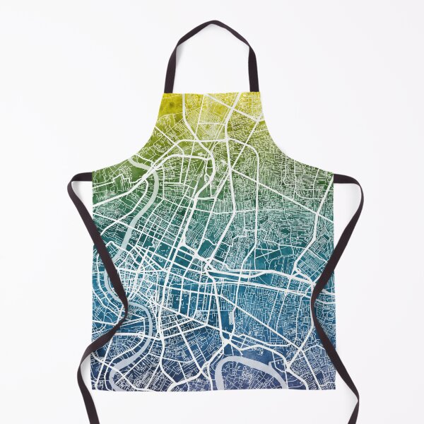 Item preview, Bangkok Thailand City Map designed and sold by ArtPrints.