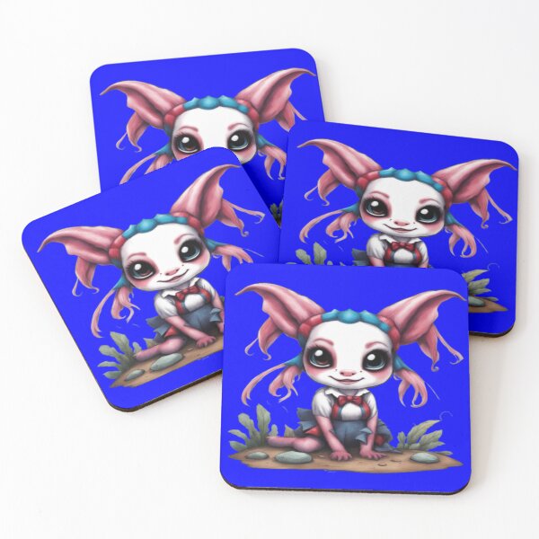 Item preview, Harley The Axolotl, Product Colour: Blue designed and sold by Midnight Veil Designs.