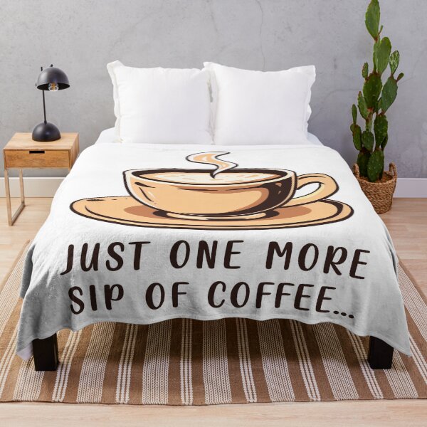 Item preview, just one more sip of coffee designed and sold by Szkicerka.