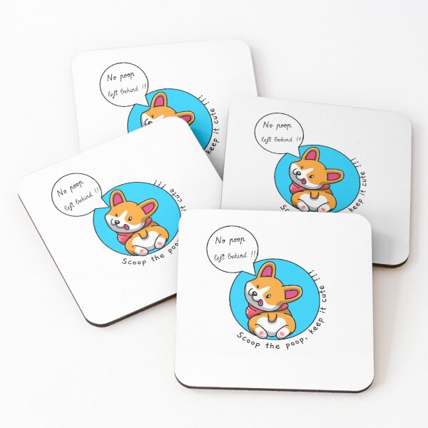 Item preview, No Poop Left Behind Super Cute Dog Design designed and sold by Glmart.