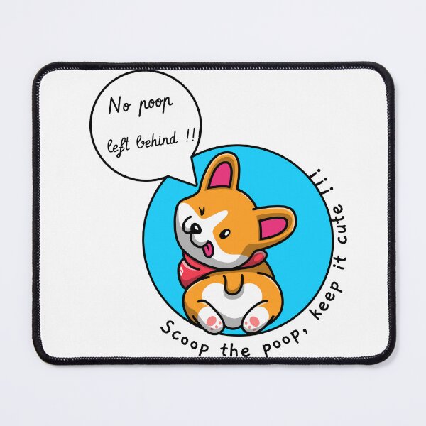 Item preview, No Poop Left Behind Super Cute Dog Design designed and sold by Glmart.