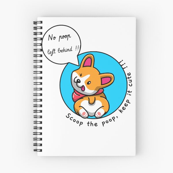 Item preview, No Poop Left Behind Super Cute Dog Design designed and sold by Glmart.