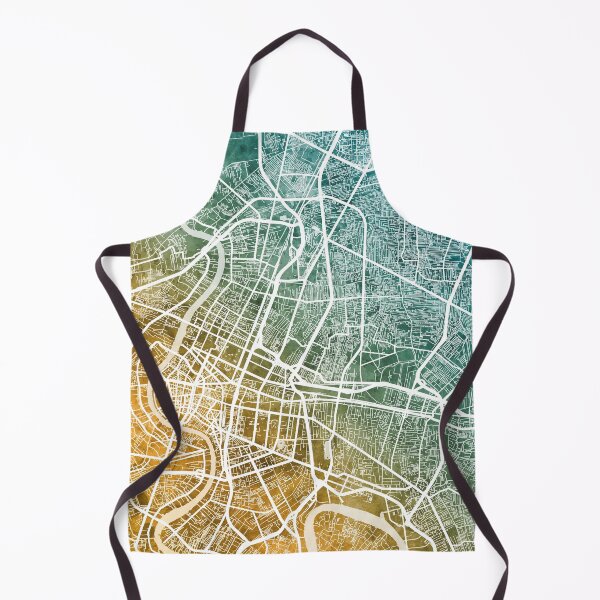 Item preview, Bangkok Thailand City Map designed and sold by ArtPrints.