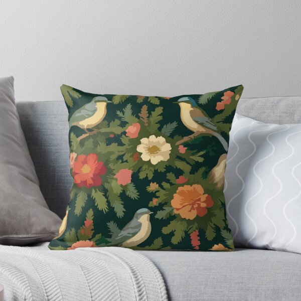 Item preview, Birds in the flower garden designed and sold by Lyannaadesign.