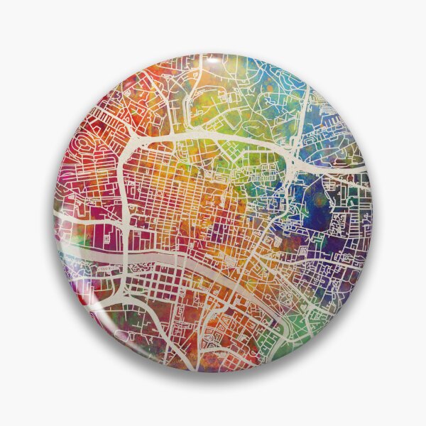 Item preview, Glasgow Street Map designed and sold by ArtPrints.