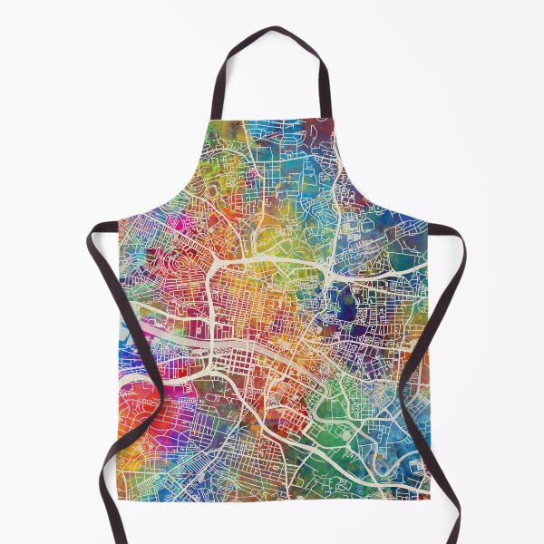 Item preview, Glasgow Street Map designed and sold by ArtPrints.