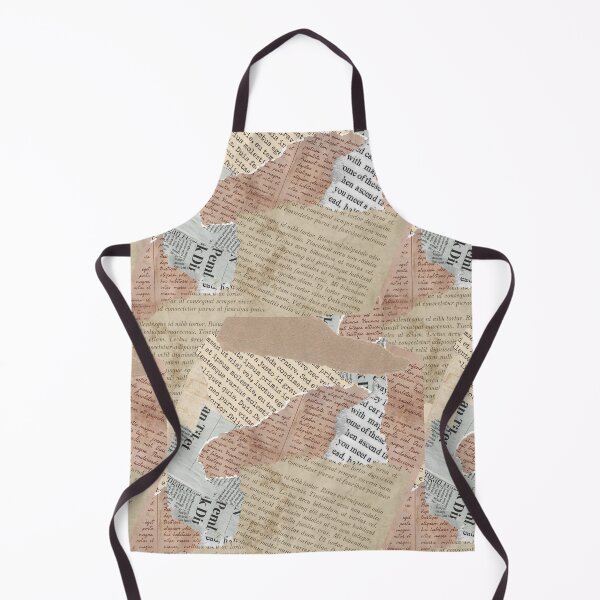 Item preview, Retro Reboot: Vintage Paper Collage in Earth Tones Pattern designed and sold by adriaquart.