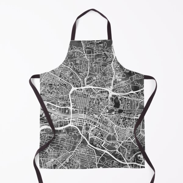 Item preview, Glasgow Street Map designed and sold by ArtPrints.