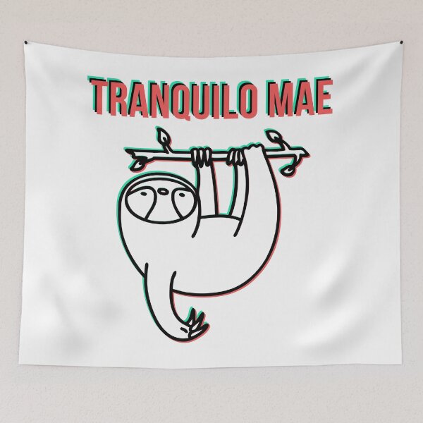 Item preview, Tranquilo Mae Sloth designed and sold by designpuravida.