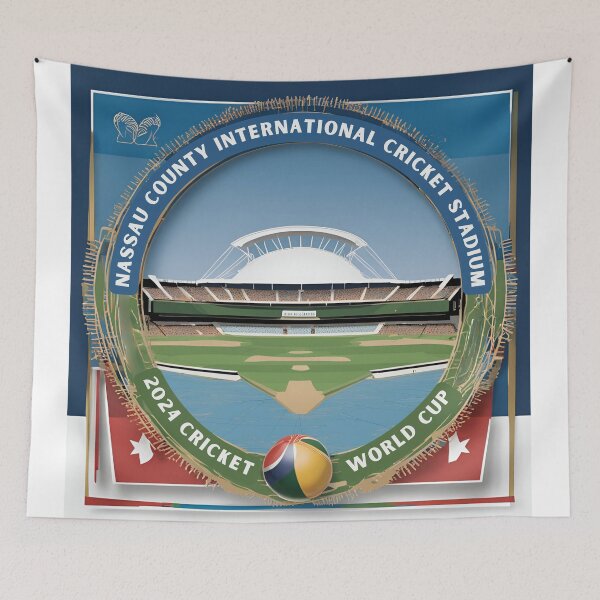 Item preview, Nassau County Internatinal Cricket stadium, World Cup 2024, Cricket, East Meadow, Eisenhower Park NY designed and sold by FitEnvy.