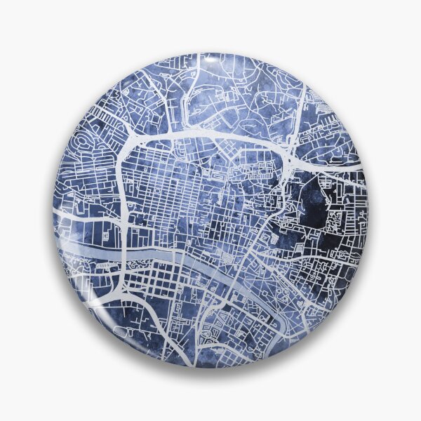 Item preview, Glasgow Street Map designed and sold by ArtPrints.