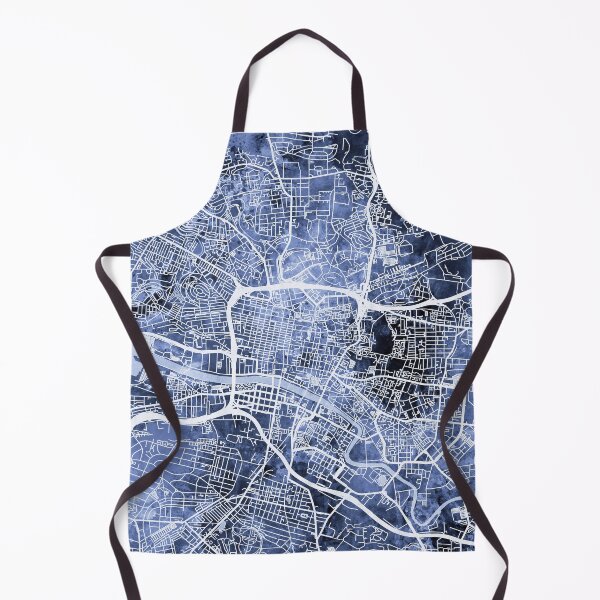 Item preview, Glasgow Street Map designed and sold by ArtPrints.