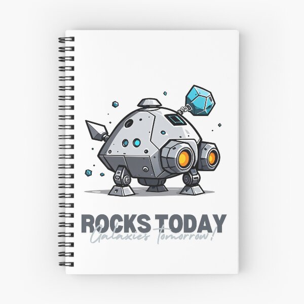 Item preview, Today the stones, tomorrow whole galaxies! Asteroid mining robot vehicle designed and sold by SpaceRockMining.