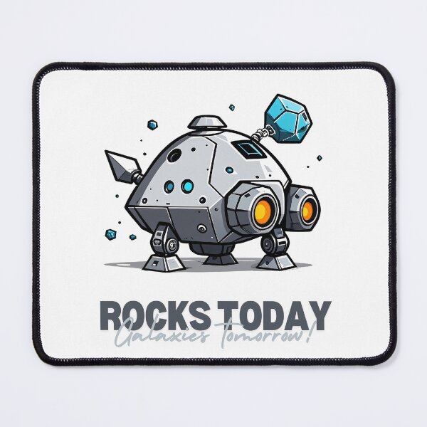 Item preview, Today the stones, tomorrow whole galaxies! Asteroid mining robot vehicle designed and sold by SpaceRockMining.