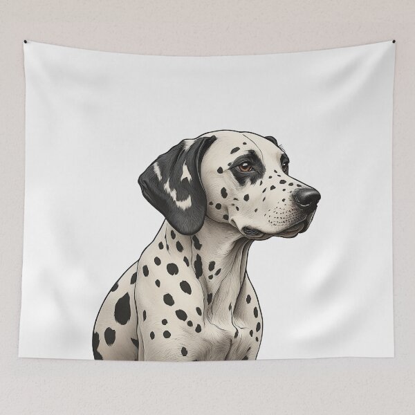 Item preview, Portrait of a dalmatian designed and sold by CreativPurpose.