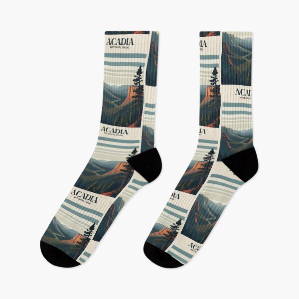 Item preview, Acadia National Park Modern Design designed and sold by SantisLab.