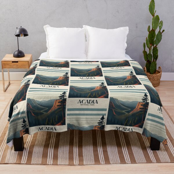 Item preview, Acadia National Park Modern Design designed and sold by SantisLab.