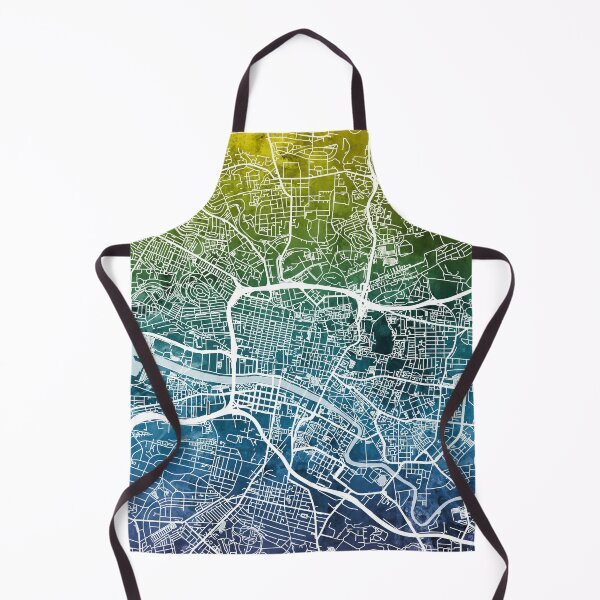 Item preview, Glasgow Street Map designed and sold by ArtPrints.