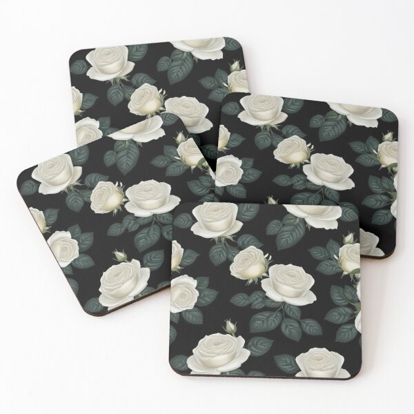Item preview, Floral Pattern: Blossoming Beauty in Monochrome designed and sold by dsxclothing.