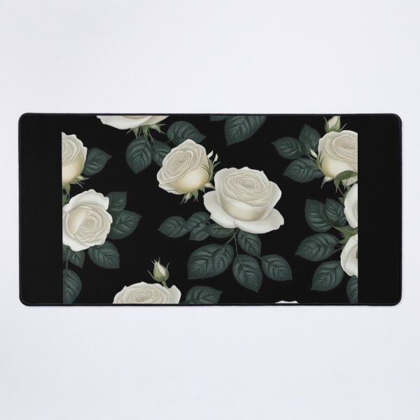 Item preview, Floral Pattern: Blossoming Beauty in Monochrome designed and sold by dsxclothing.