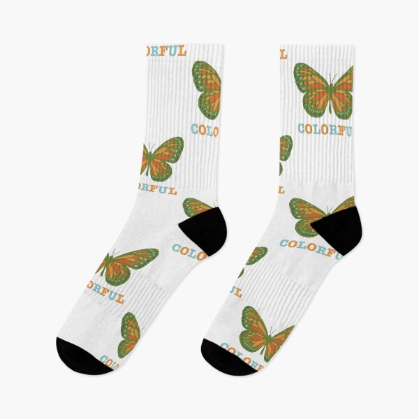 Item preview, Colorful green orange butterfly  designed and sold by Fransyn.