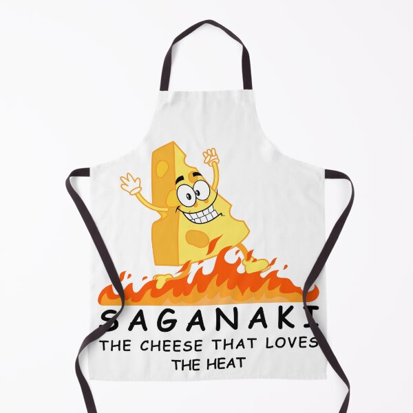Item preview, Saganaki  - Greece greek food funny design  designed and sold by wholigans.