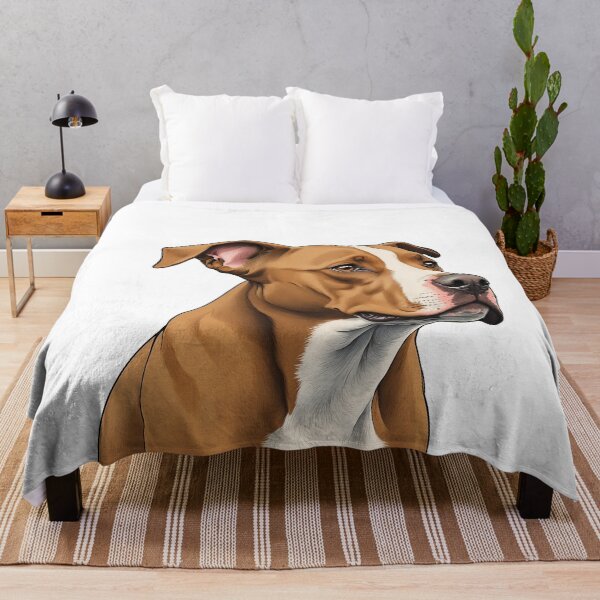 Item preview, Portrait of a pit bull dog designed and sold by CreativPurpose.