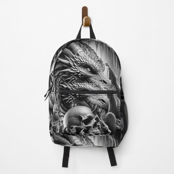 Item preview, Dragon Cradling a Skull 1 designed and sold by shape-shifter24.