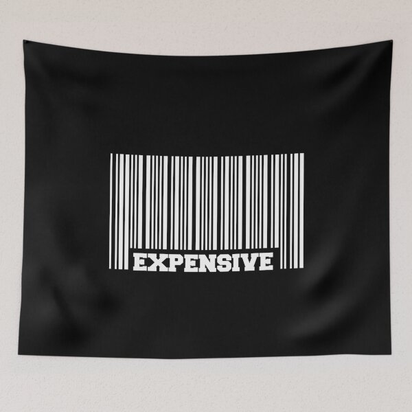Item preview, Expensive Priceless barcode classy rich chic elite stylish designed and sold by w1ckerman.