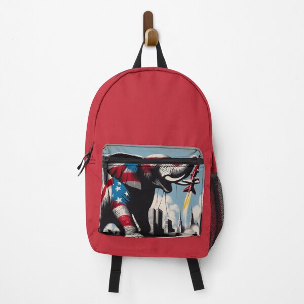 Item preview, Urban Jungle: Gigantic elephant in American style conquers the skyline! designed and sold by FotoworldEdel.