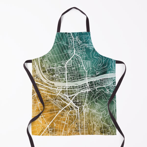 Item preview, Heidelberg Germany City Map designed and sold by ArtPrints.
