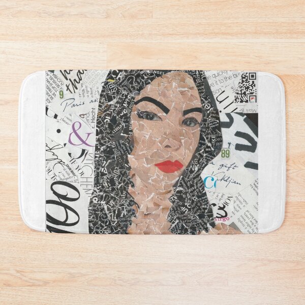 Item preview, Modern Handmade Face Collage “Every tear of paper is a reminder that we possess the power to craft a masterpiece from the fragments of our journey” designed and sold by Artsymirveras.