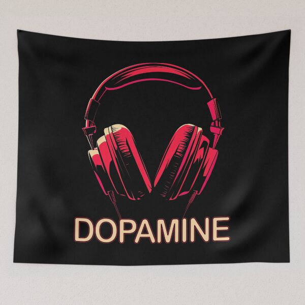 Item preview, Dopamine music headphones dopamine booster designed and sold by Szkicerka.